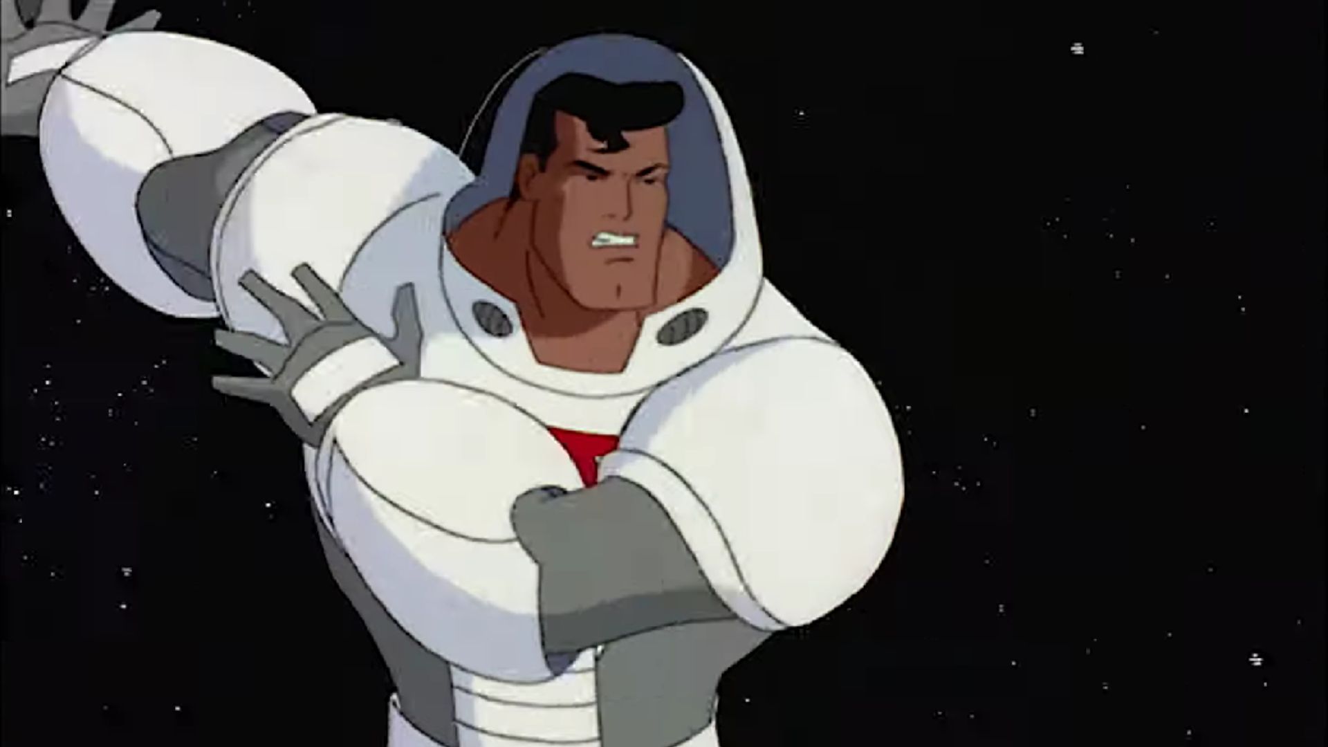 The Space Suit from Superman: The Animated Series | Image Source: HBO Max