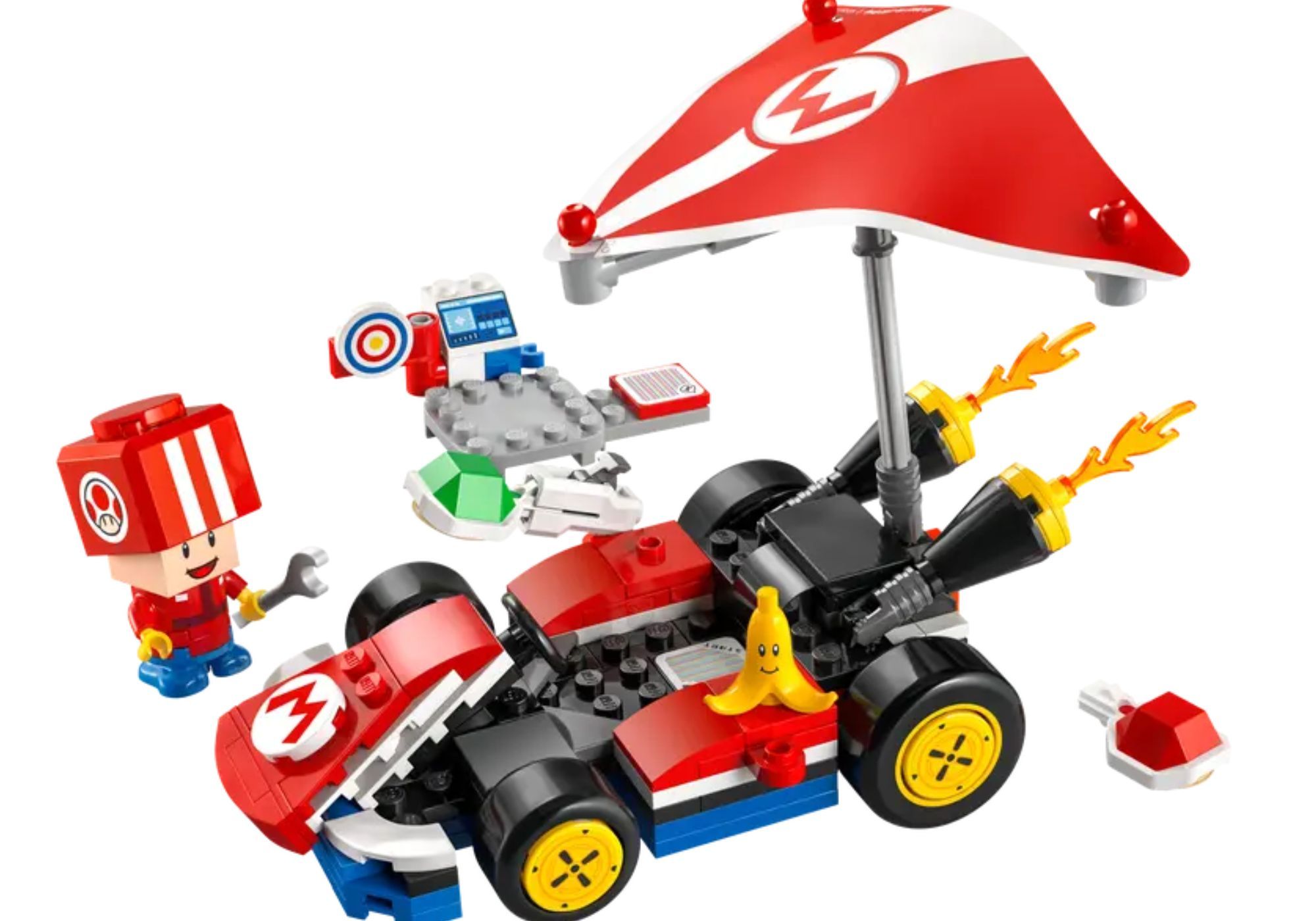 Mario Kart (Image via LEGO)