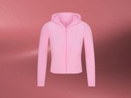 Zip-Up Hoodie (Image via SKIMS Valentine's Shop)