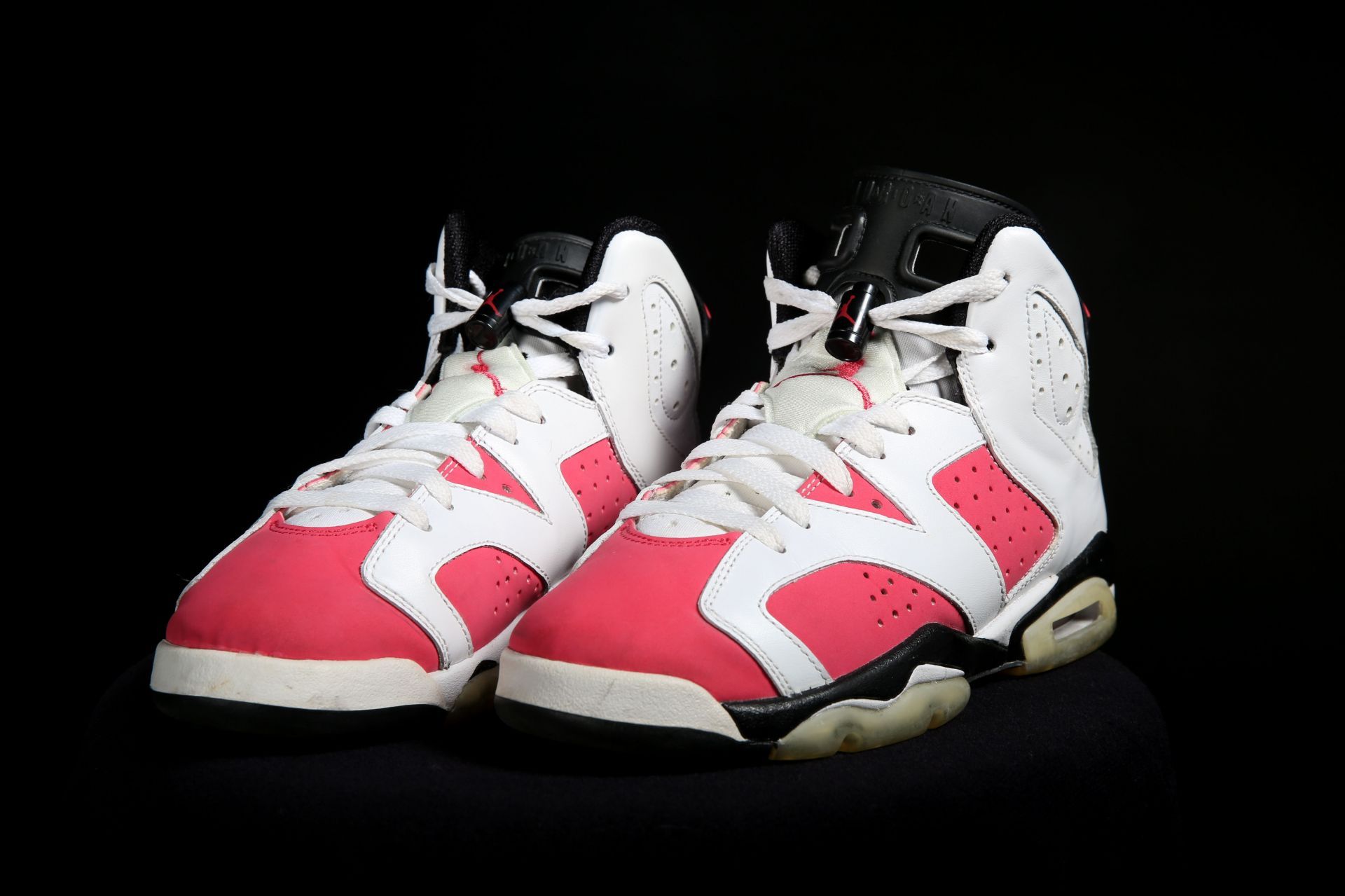 2009 Air Jordan VI (6) Retro sneakers are pictured in the photo studio Tuesday evening. The sneakers were brought in by Jessica &quot;Brooklyn&quot; Teo, 31, of West Reading. Photo by Natalie Kolb 9/9/2014 - Source: Getty