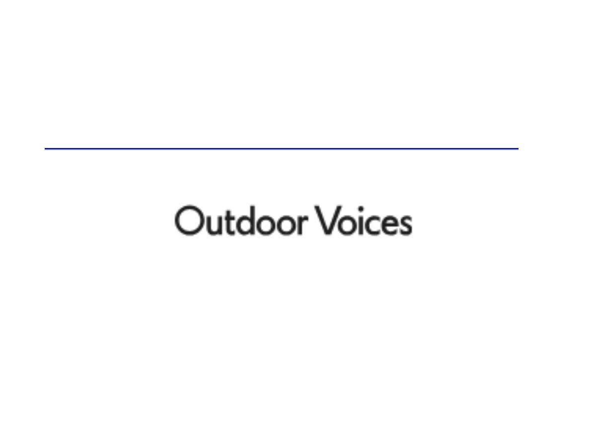 Outdoor Voices (Image via official website)