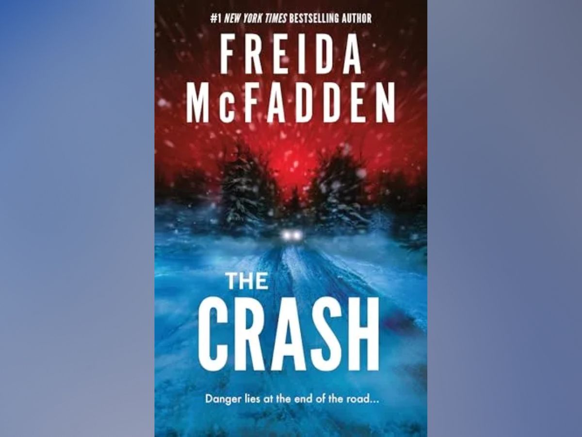 The Crash by Freida McFadden ( image via marieclaire.com)