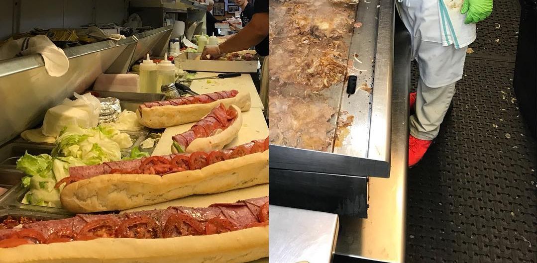 BTS from White House Sub Shop (Image via Instagram/@whitehousesub)