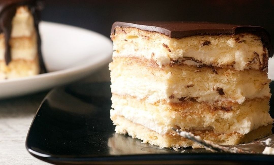 Boston Cream Pie from Flour Bakery + Caf&eacute;. (Image via Instagram/@flourbakeryandcafe)