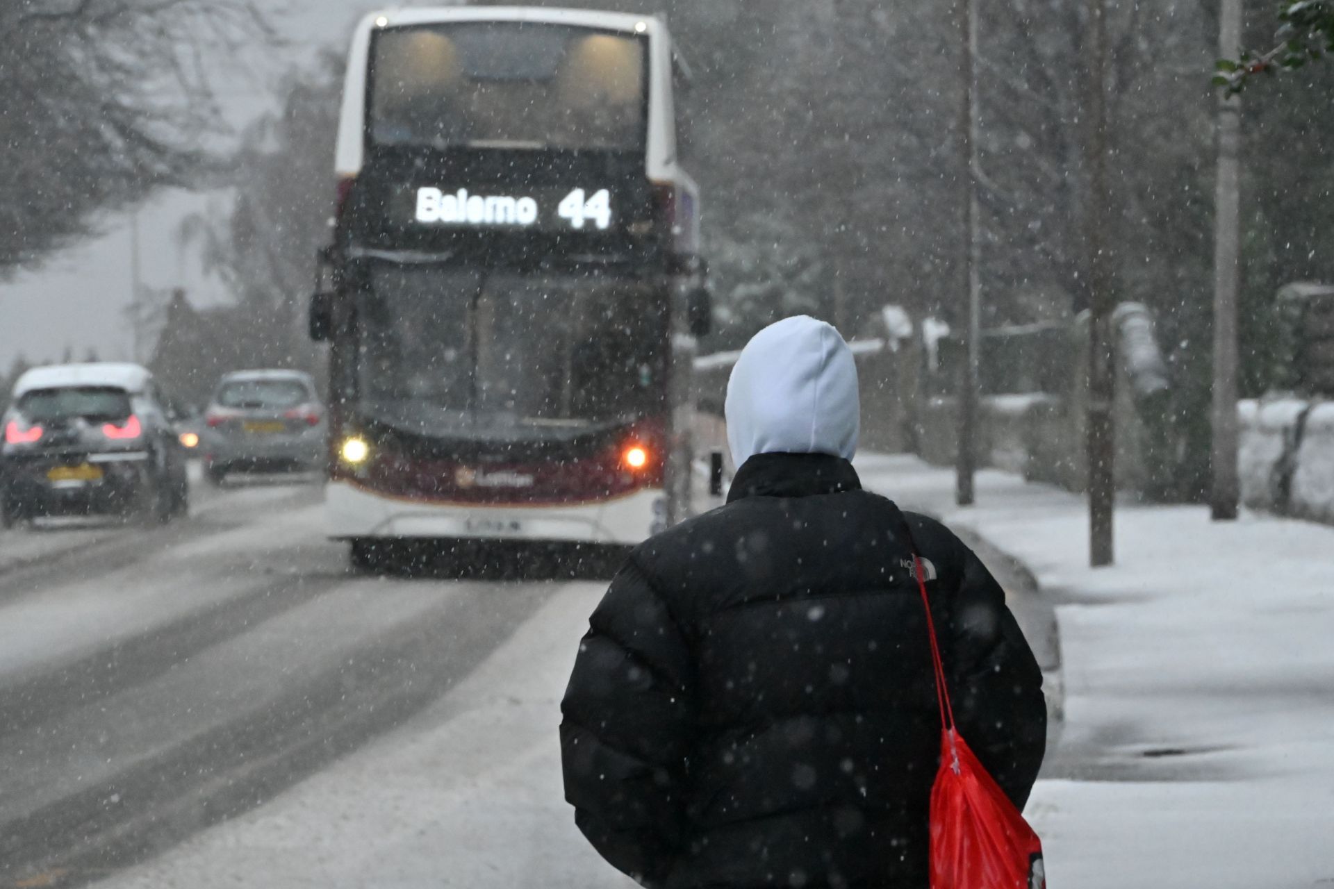 Snow falls In Edinburgh - Source: Getty