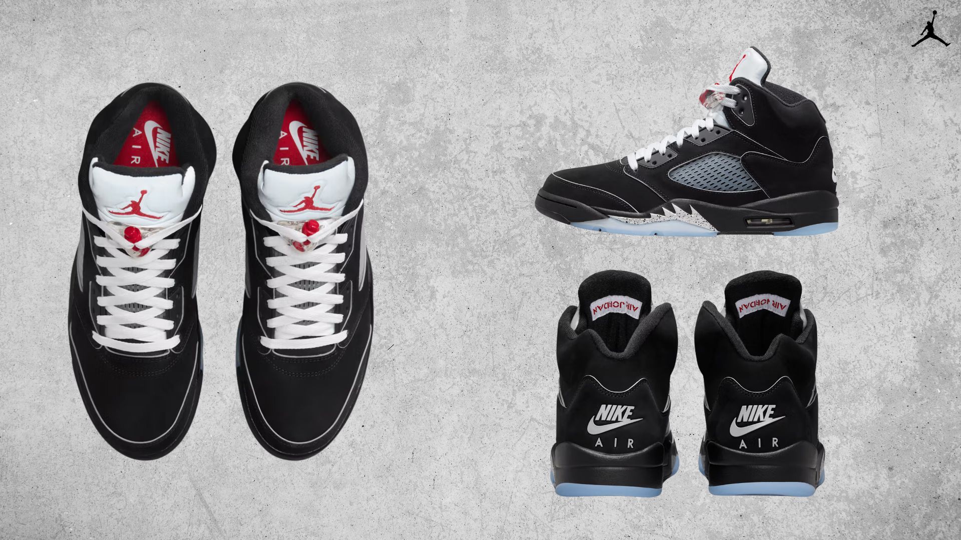 The Air Jordan 5 silhouette is ready to widen its collection with the upcoming rendition (Image via Nike)