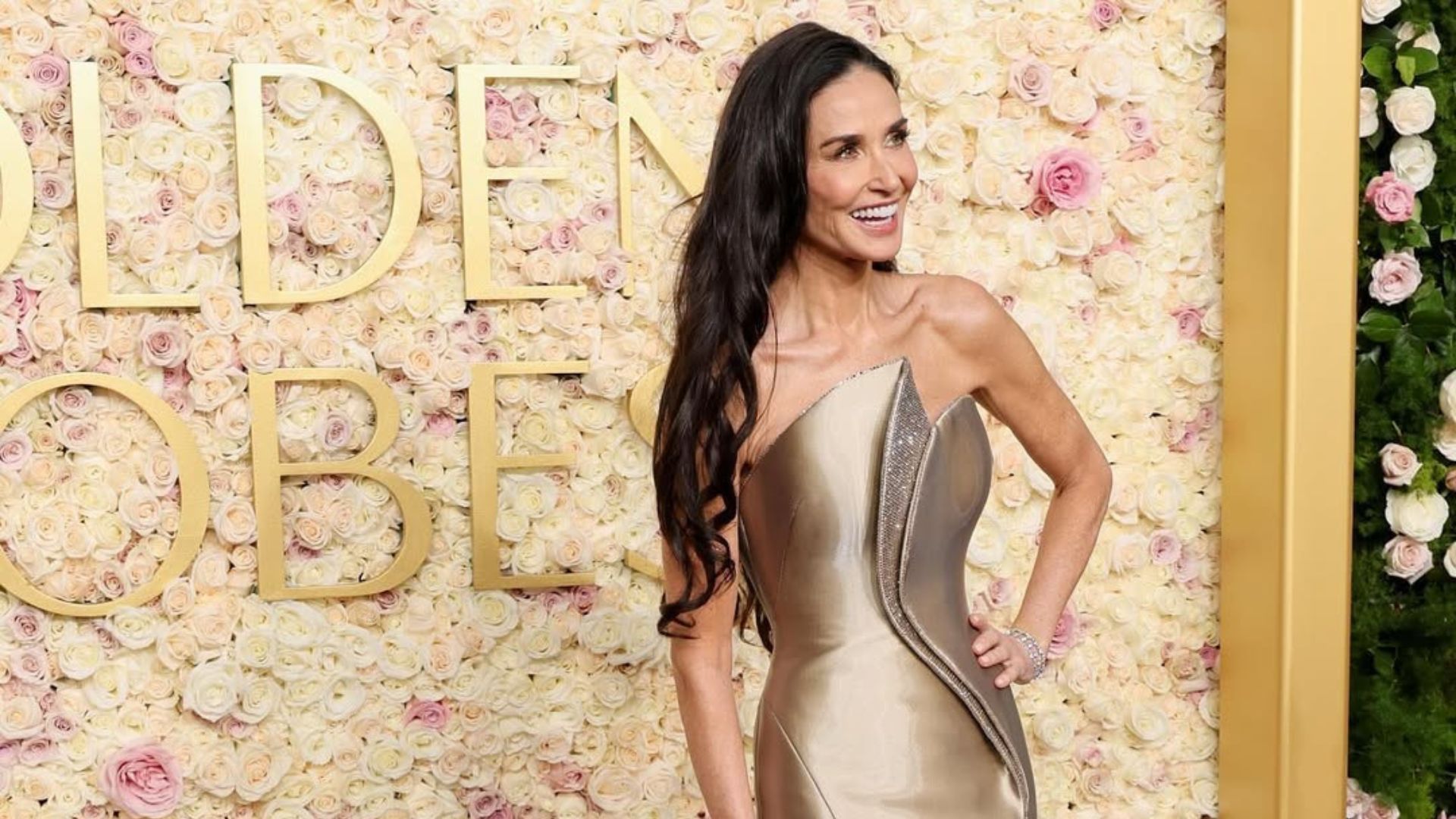 Demi Moore Golden Globes 2025 (Image via Instagram)