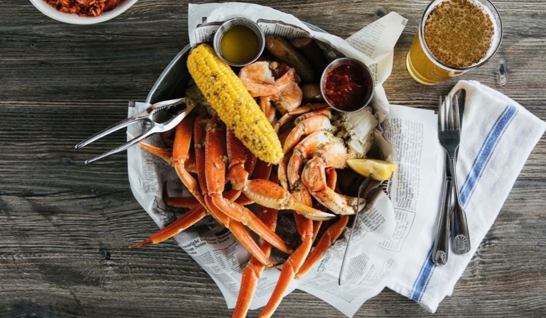 Crab Pot from Charleston Crab House. 