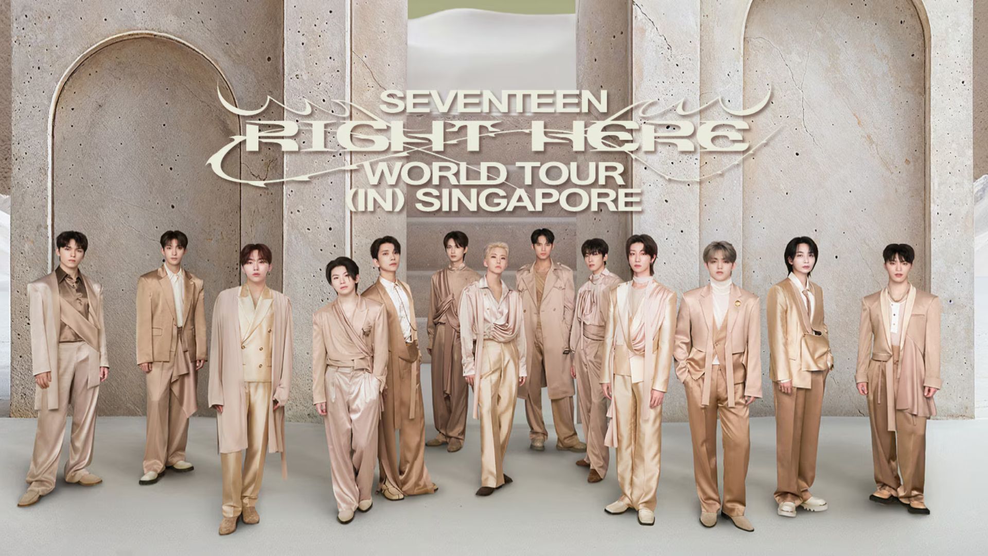 SEVENTEEN Singapore Tour (Image via Marina Bay Sands)