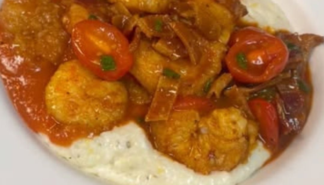 Shrimp &amp; Grits from Early Bird Diner. (Image via instagram/@earlybirddiner)