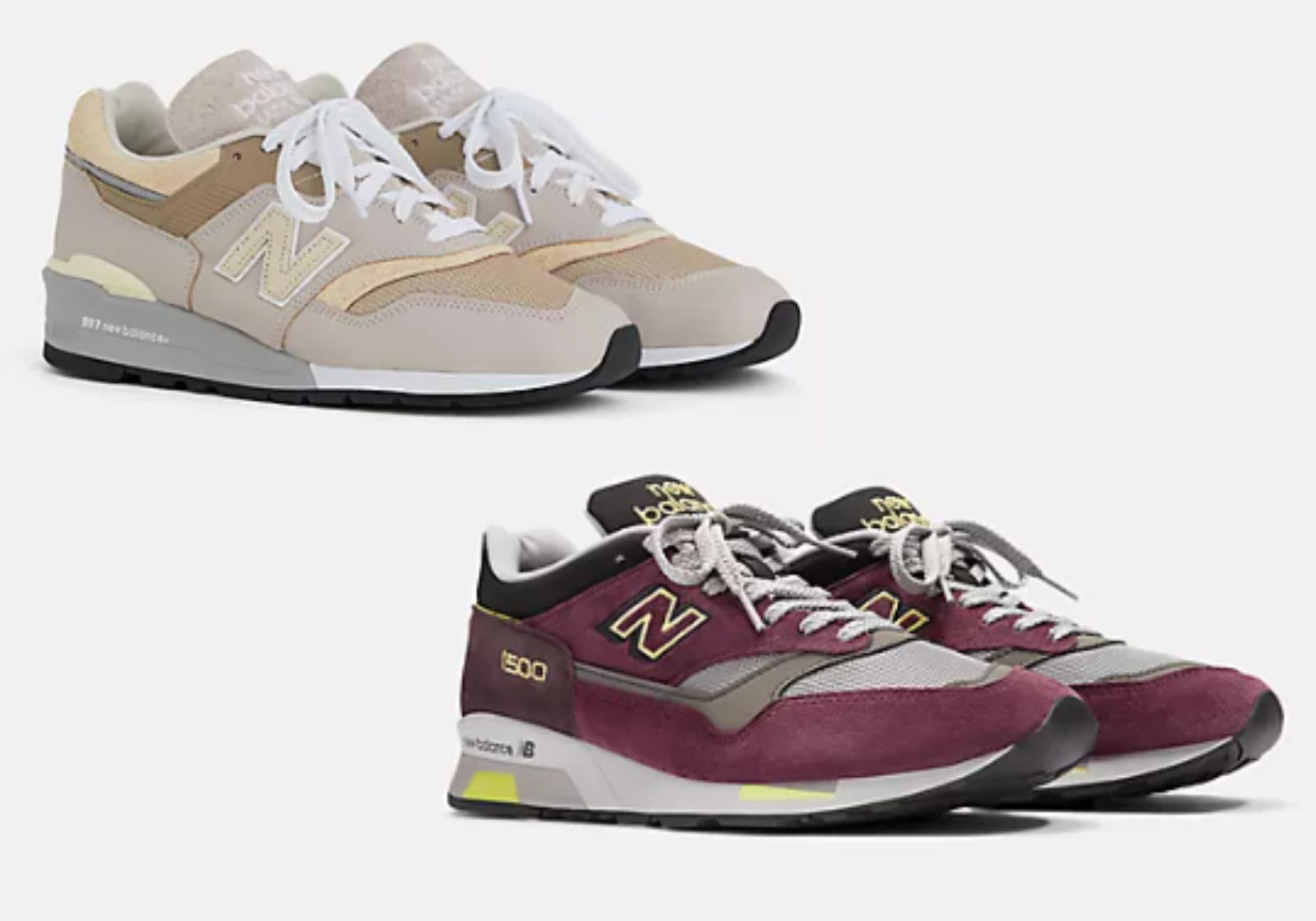 New sneakers from New Balance (Image via New Balance)