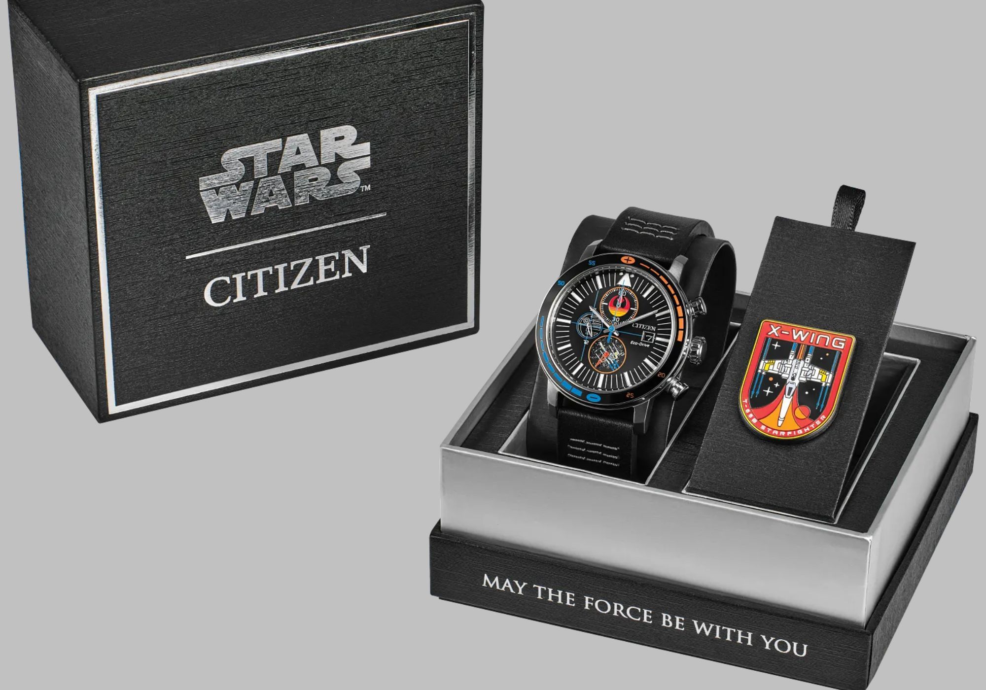 Rebel Starfighter Boxed Watch Set (Image via Citizen)