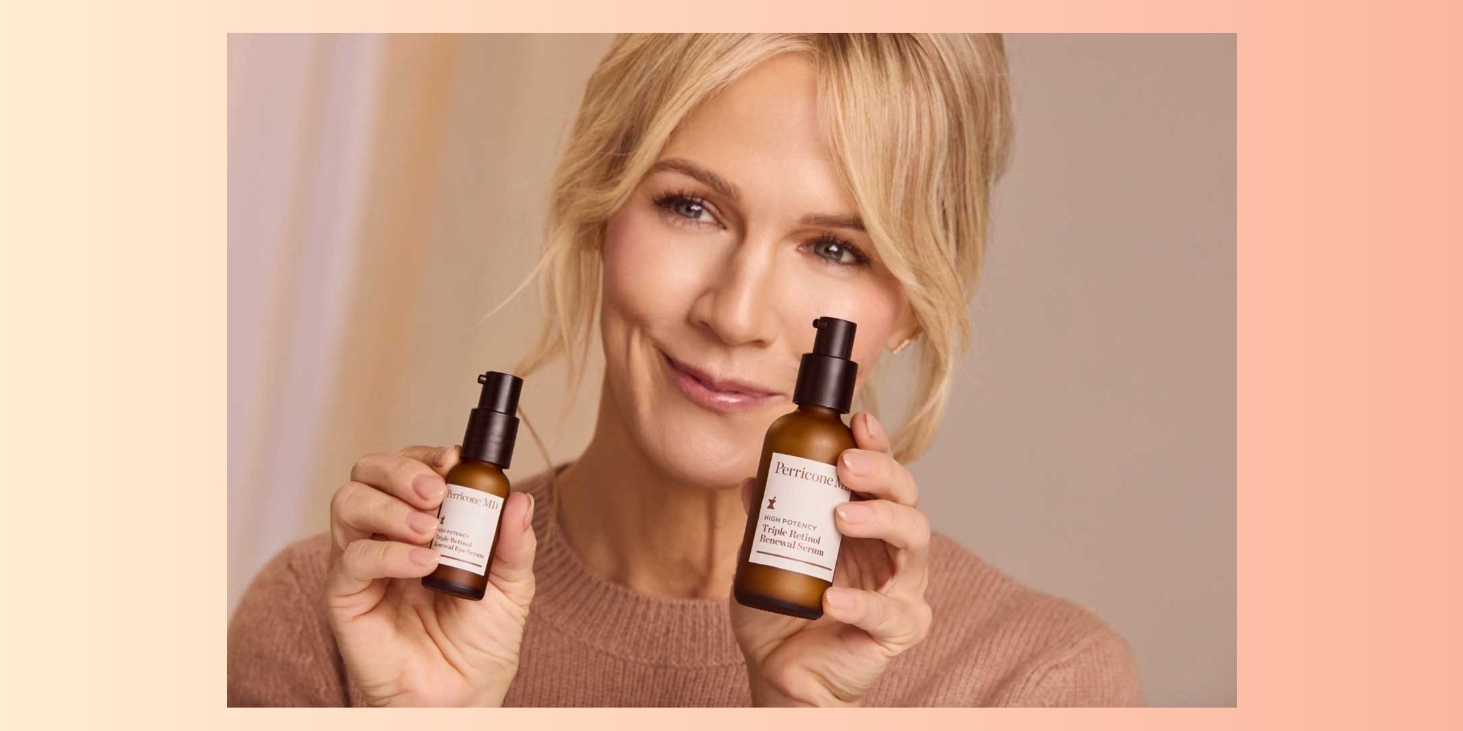 Perricone MD has collaborated with Jennie Garth for a retinol serum. (Image via Perricone)