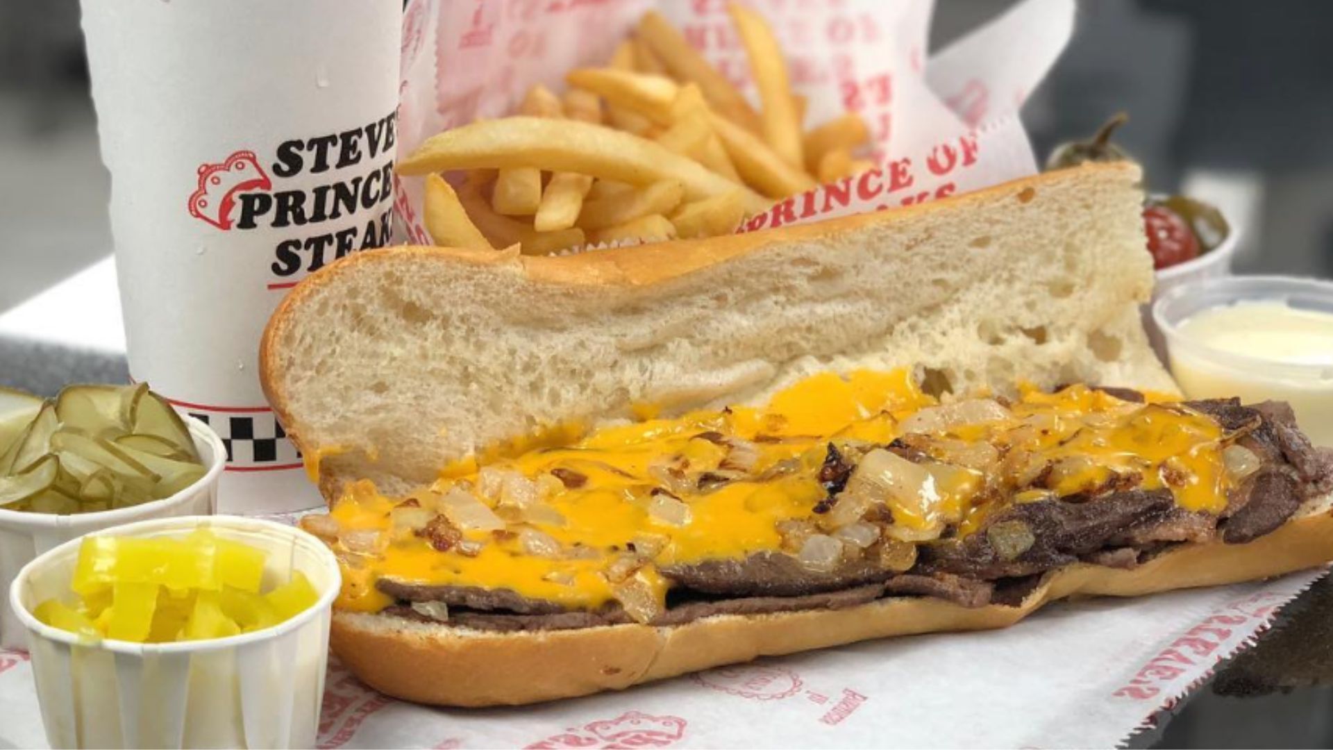 Steve&#039;s Prince of Steaks (Image via Instagram)