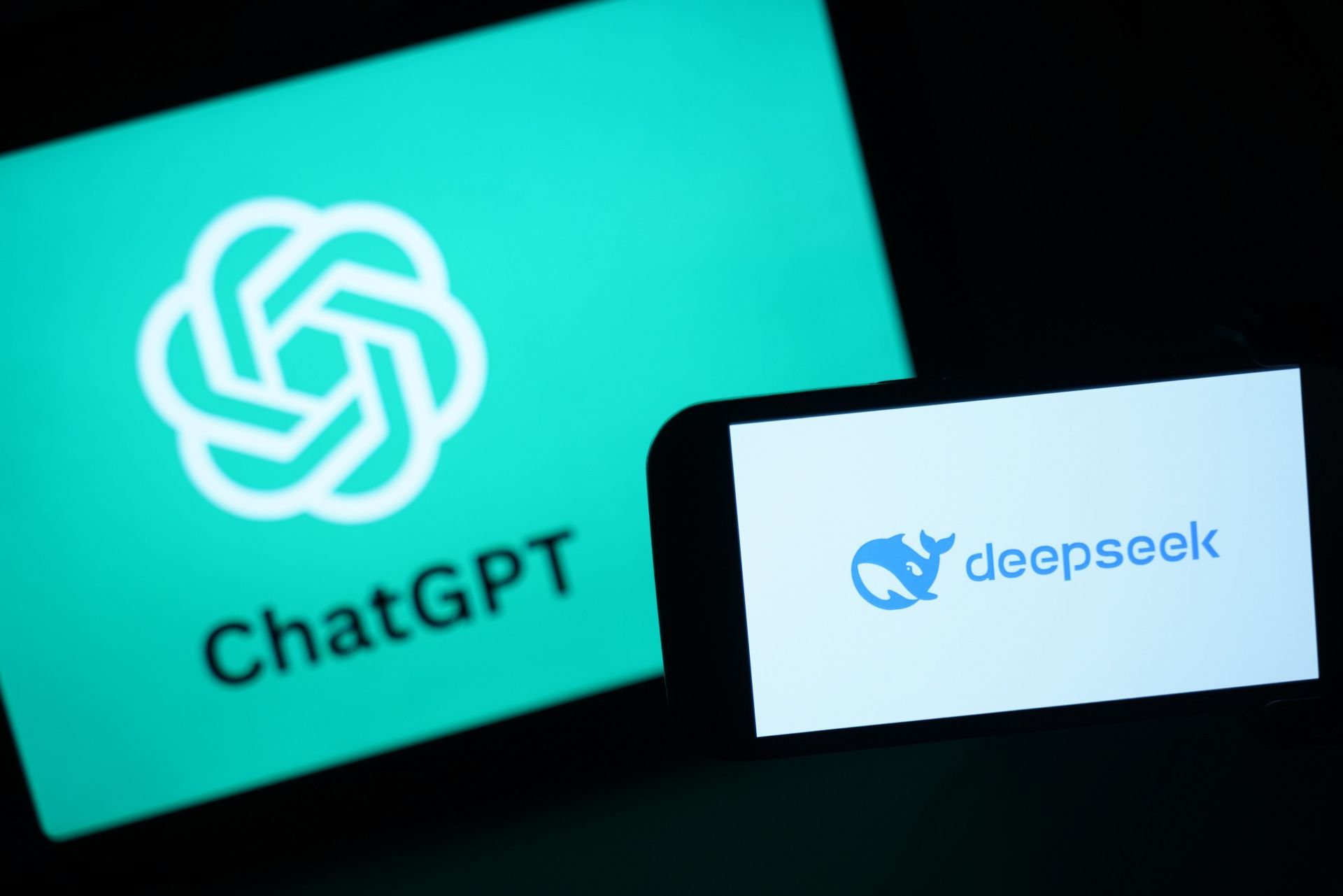 Illustrations Of DeepSeek As The Chinese AI App Causes NASDAQ Rout - Source: Getty