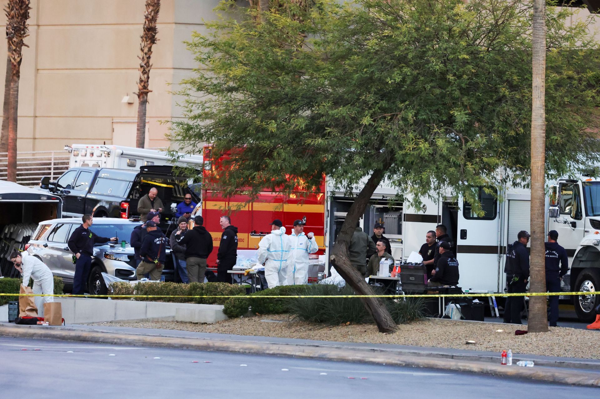 Cybertruck Explosion Outside Trump International Hotel Investigated For Terror Ties - Source: Getty