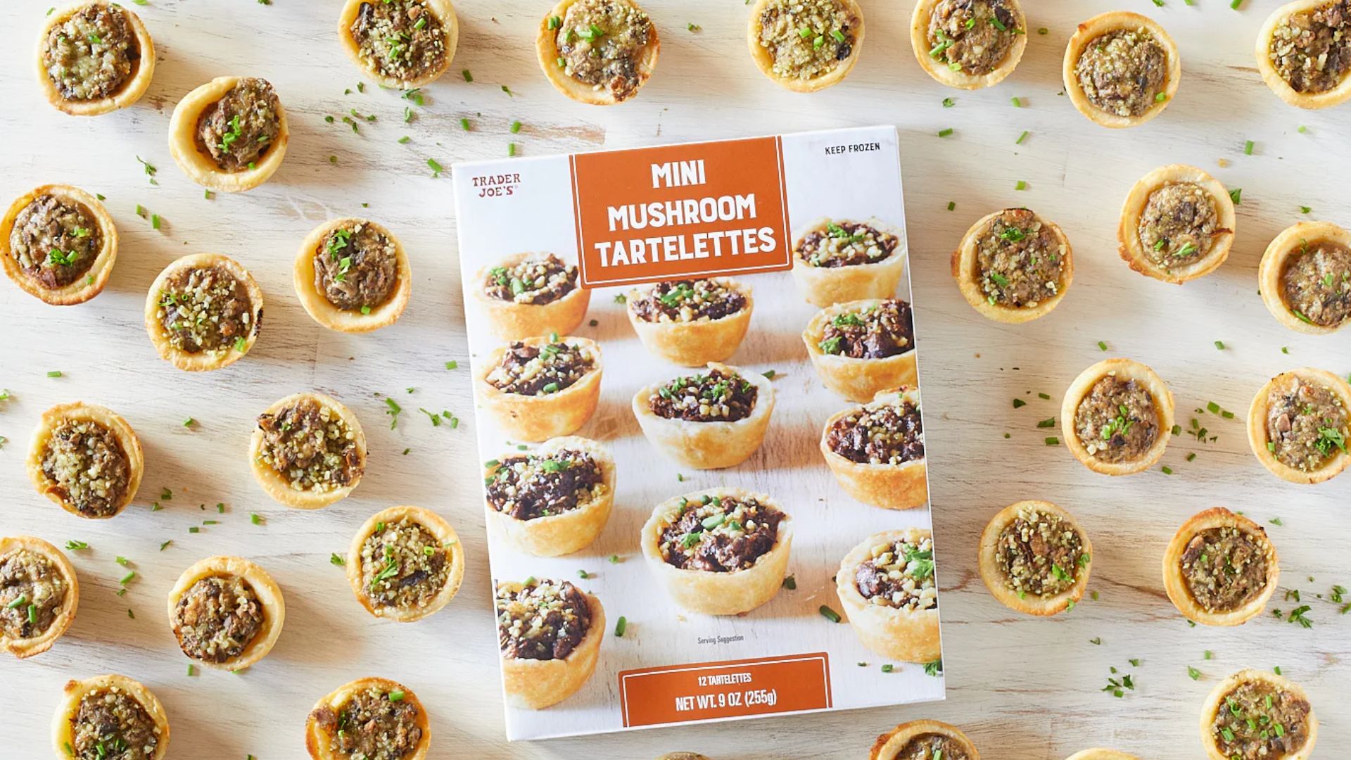 Mini Mushroom Tartelettes (Image via Trader Joe&#039;s)