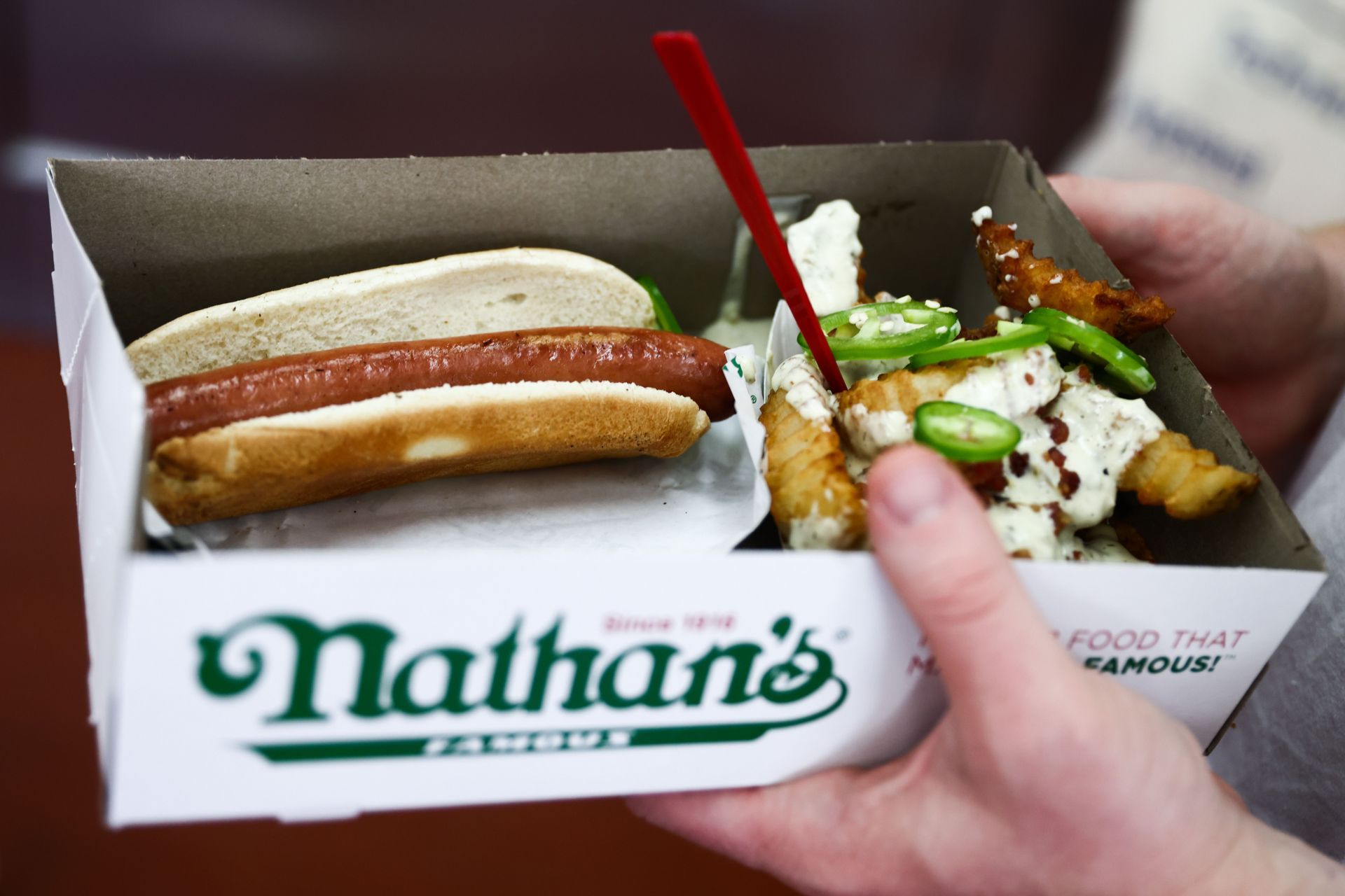 Nathan&#039;s Annual Hot Dog Eating Contest In New York - Source: Getty