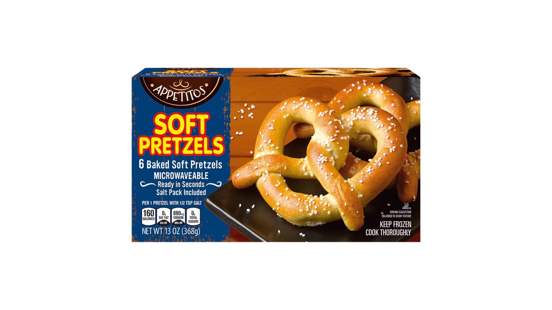 Appetitos Original Soft Pretzels (Image via Aldi)