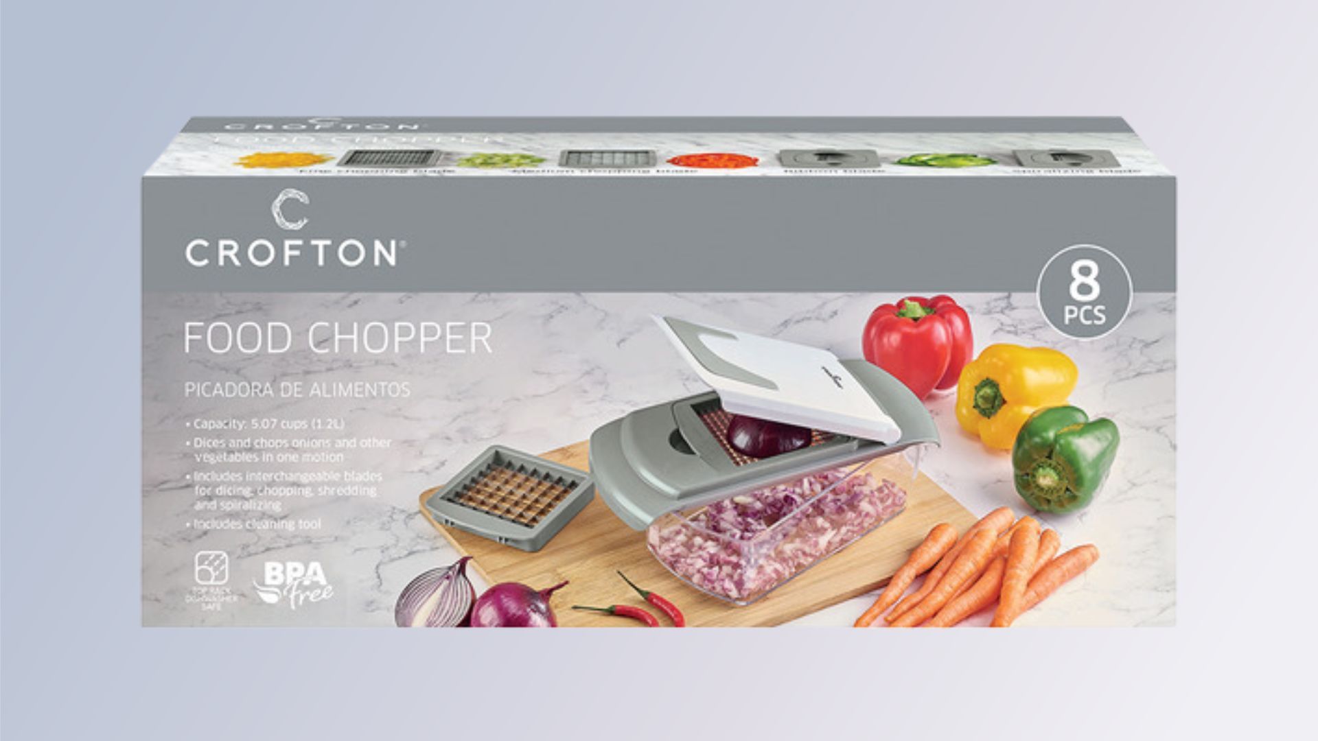 The Crofton food chopper hit the shelves on January 15, 2025, and is only available for a limited time (Image via Aldi)