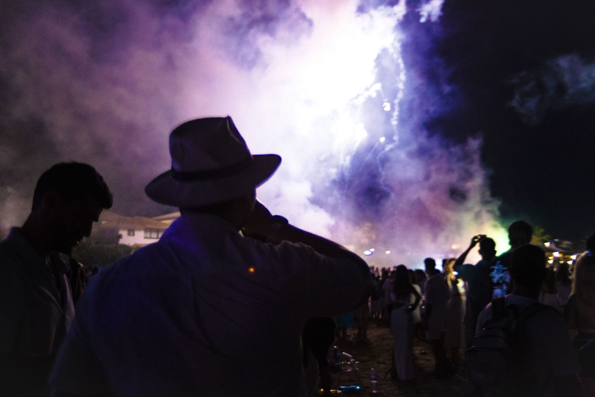 Fireworks During The Farewell To 2024 And The Welcome To 2025 On Gerib&aacute; Beach, Buzios, Rio De Janeiro, Brazil. - Source: Getty