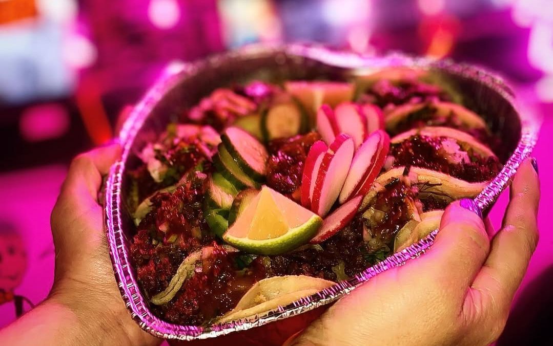 Taco Tray from El Chato food truck(Image via Instagram/@elchatotacotruck)