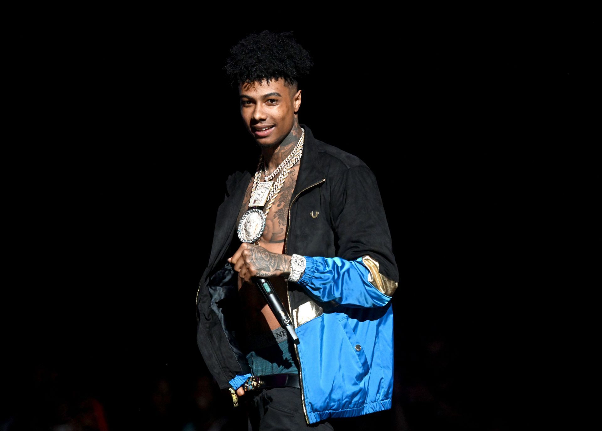 Blueface Performs At The Wiltern (Image via Getty)