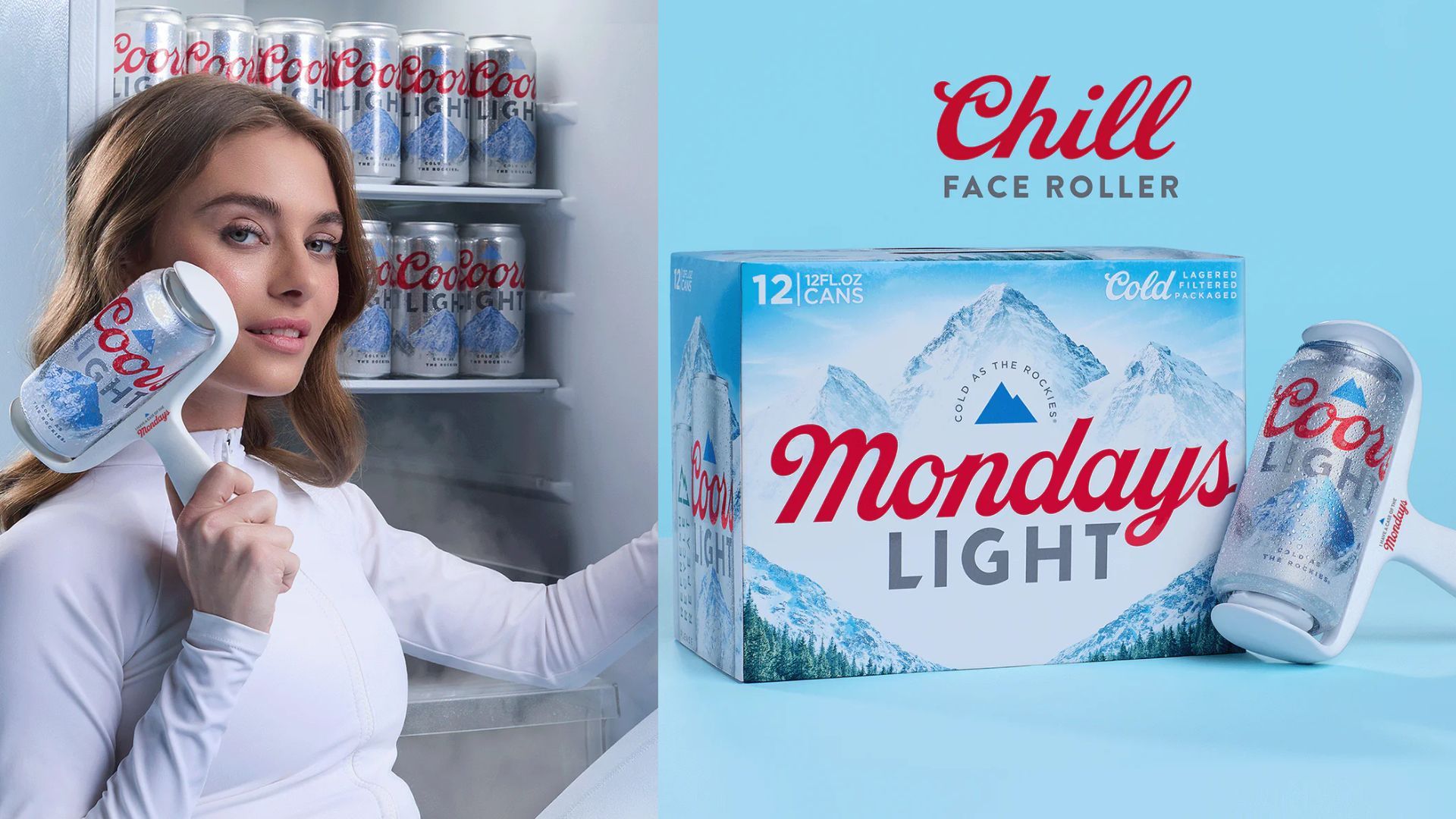 Coors Light Chill Face Roller (Image via Coors Light)