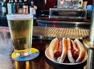 Hot Dogs from Rudy's Bar & Grill. (Image via Instagram/@rudysbar)