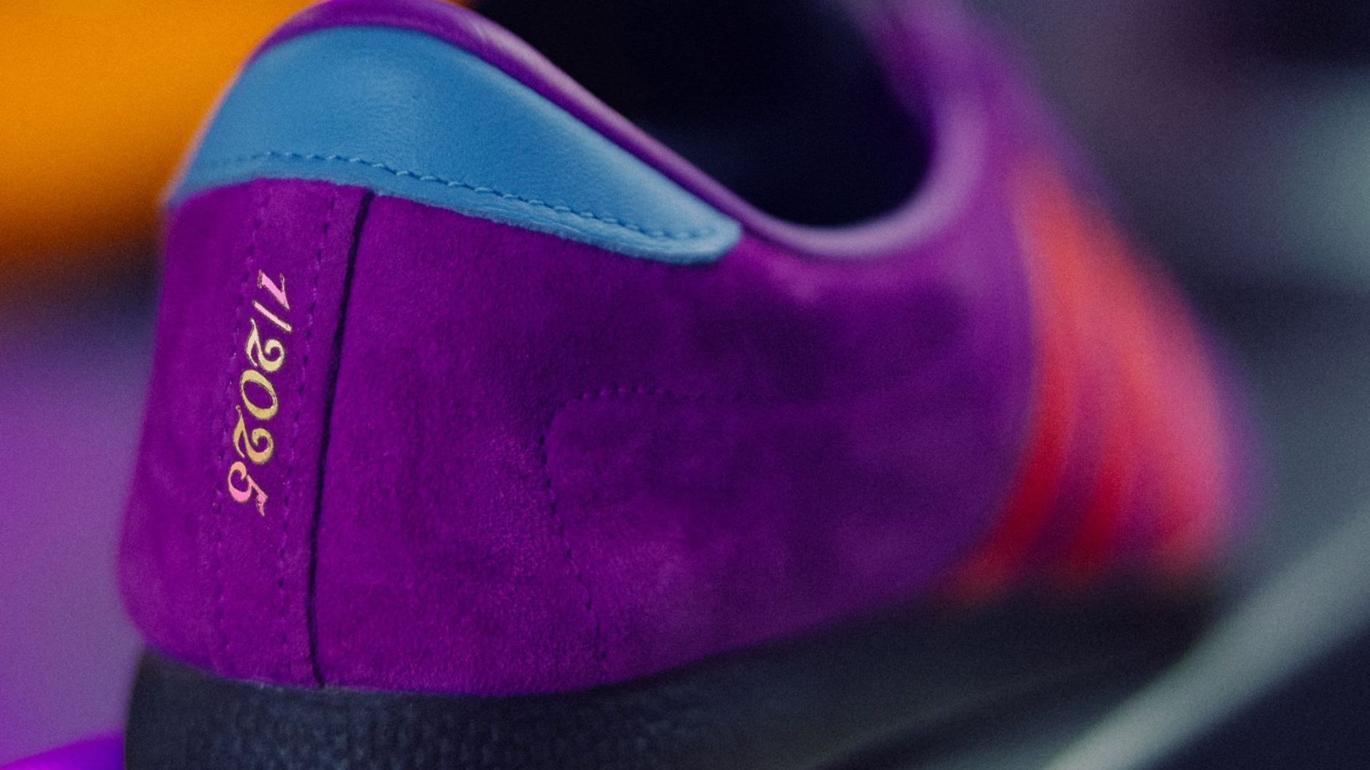 Neon colors and bright suede which are a tribute to Shanghai. (Image via Size? )