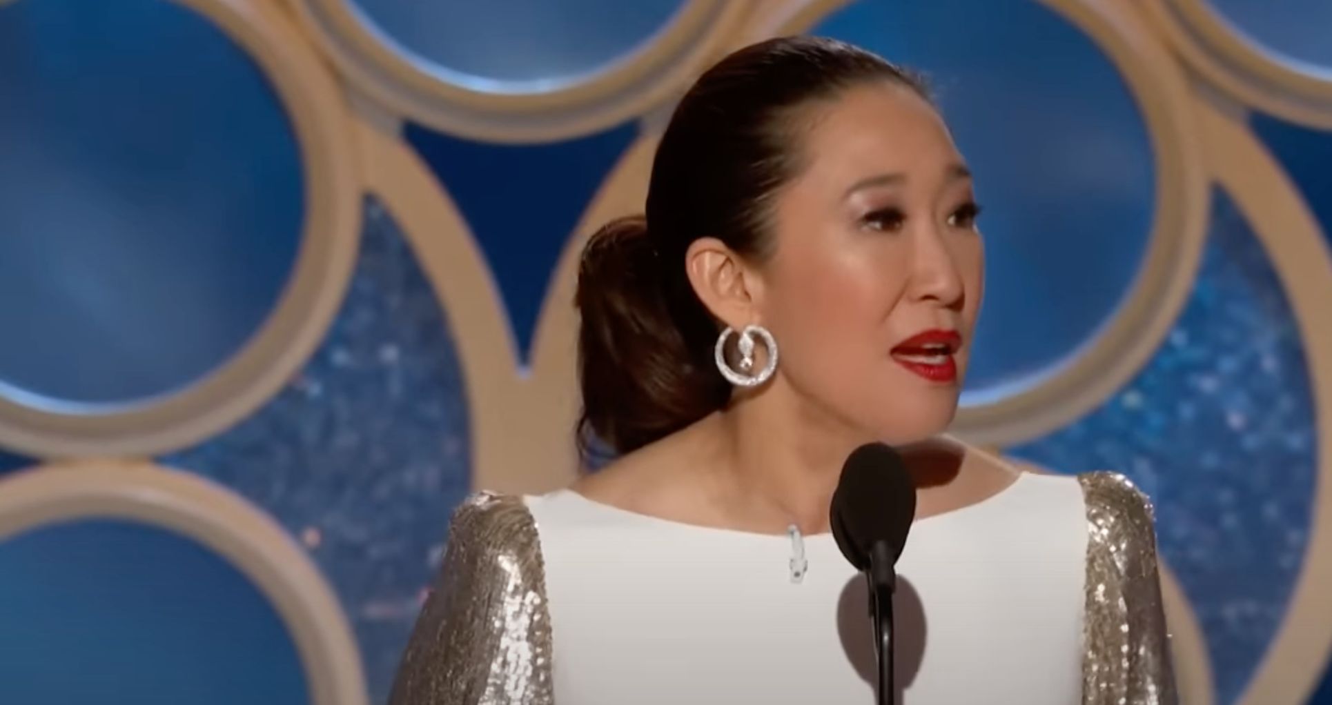 Sandra Oh (Image via YouTube)