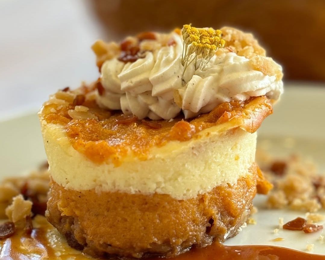 Sweet Potato Cheesecake from Café Reconcile. (Image via Instagram/@cafereconcile)