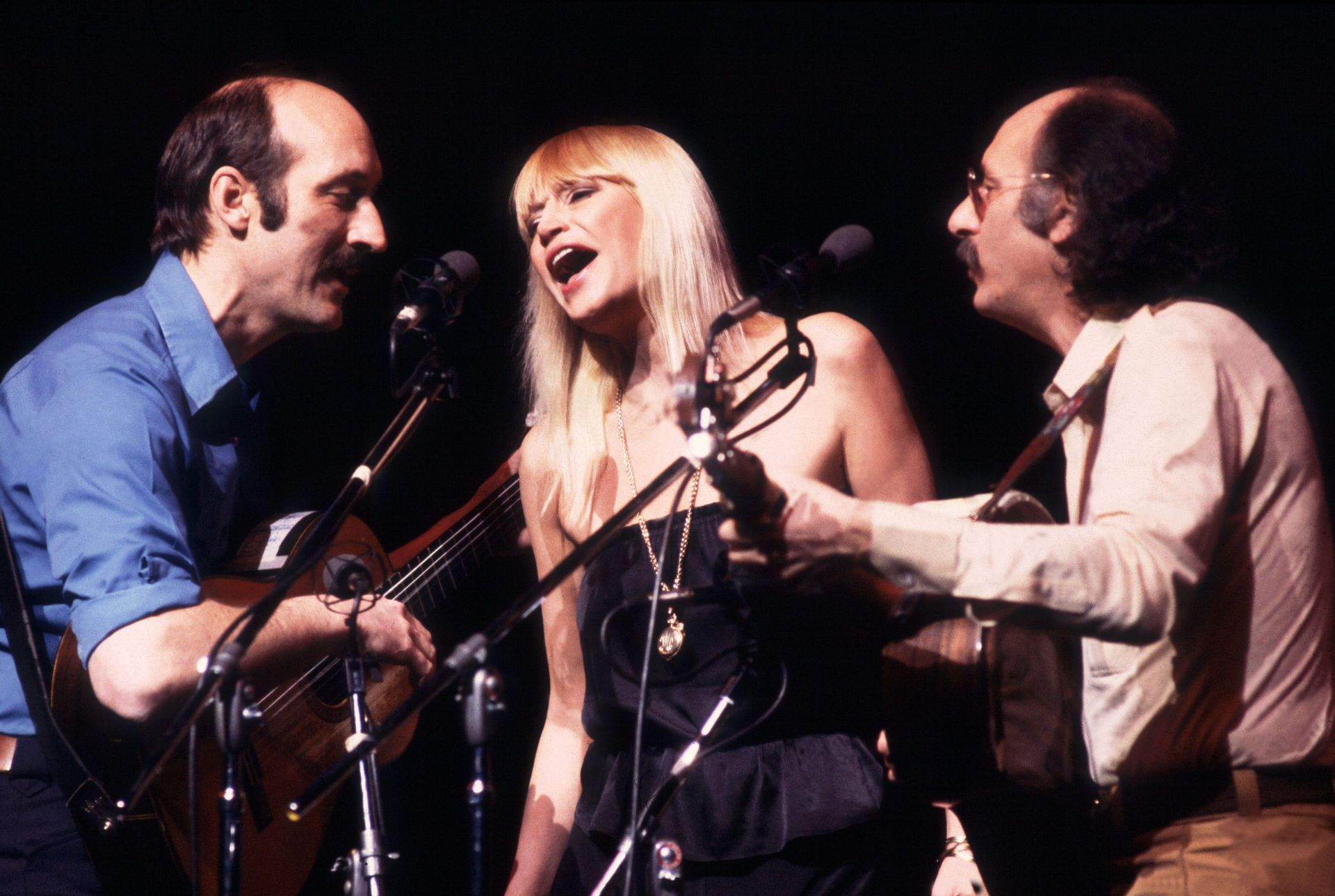 Peter, Paul, &amp; Mary On Stage - Source: Getty