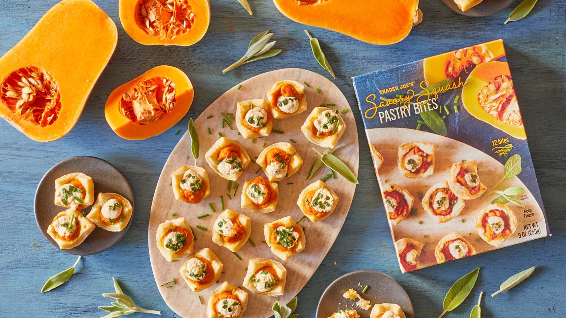 Savoury Squash Pastry Bites (Image via Trader Joe&#039;s)