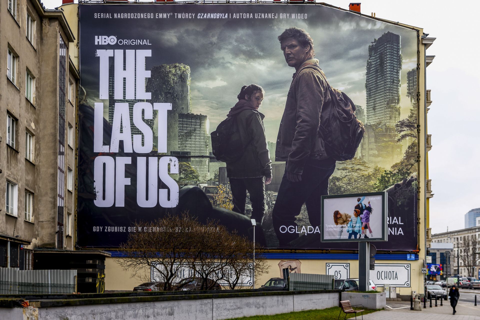 HBO The Last Of Us Billboard In Warsaw - Source: Getty