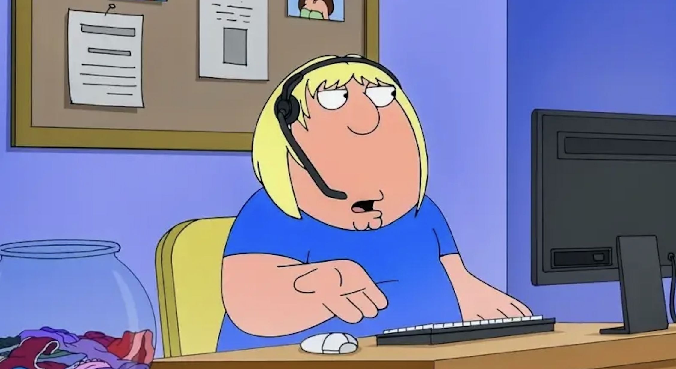 Who is Chris in Family Guy?