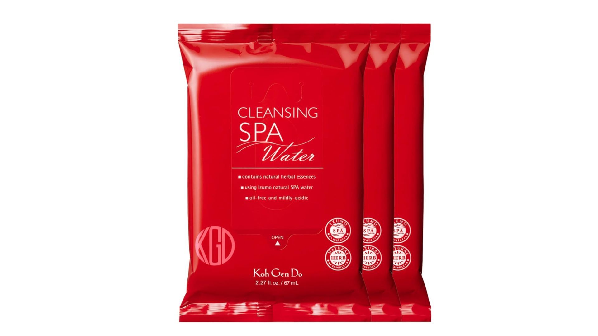 Koh Gen Do Cleansing Water Cloth Set (Image via Amazon)