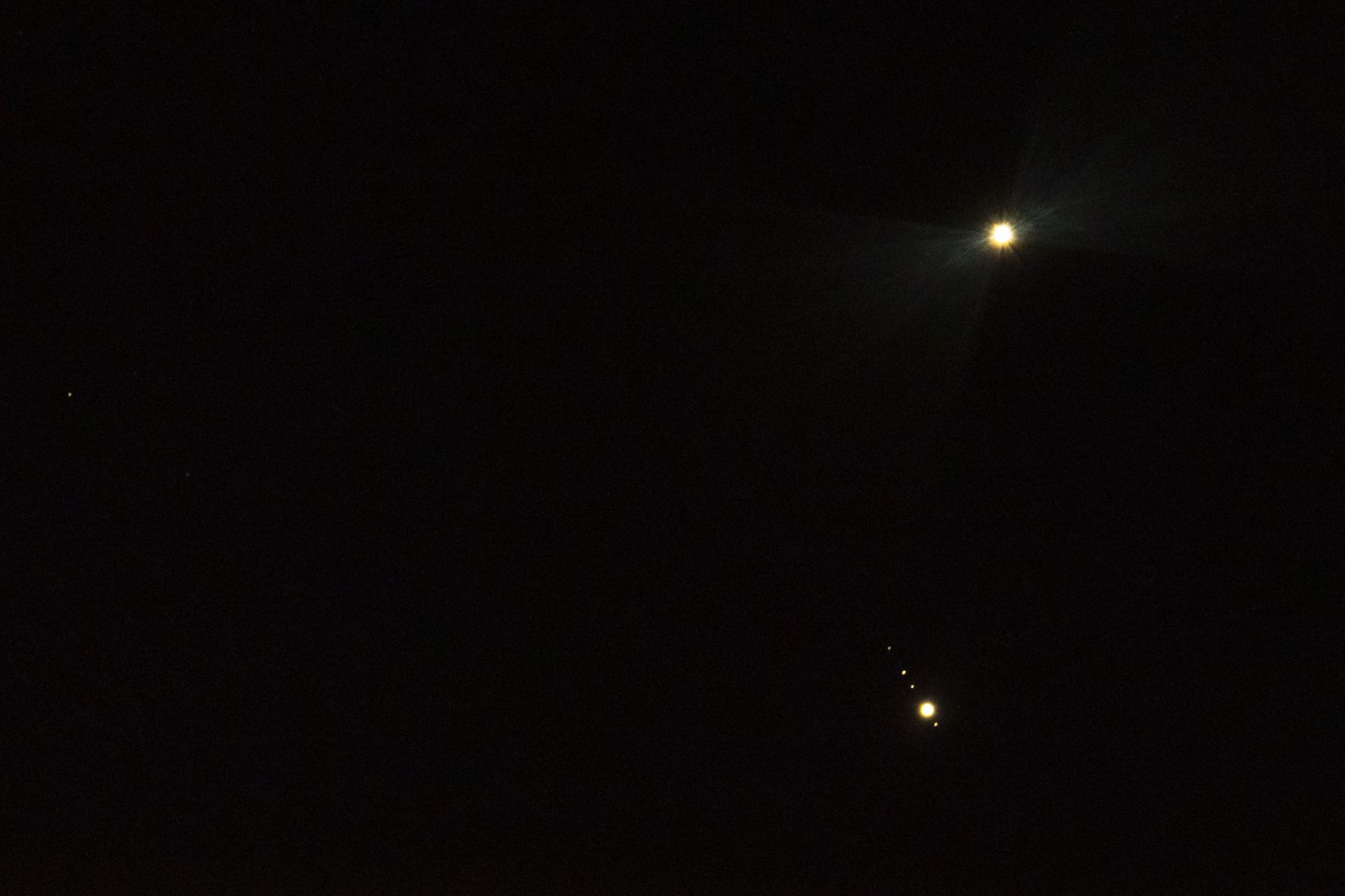 Jupiter And Venus Conjunction In The Netherlands - Source: Getty