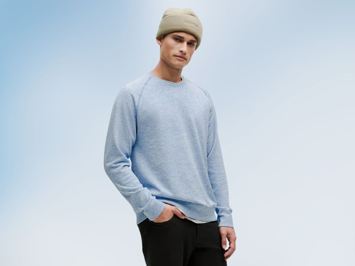 Engineered Warmth Long-Sleeve Crew (Image via Lululemon)