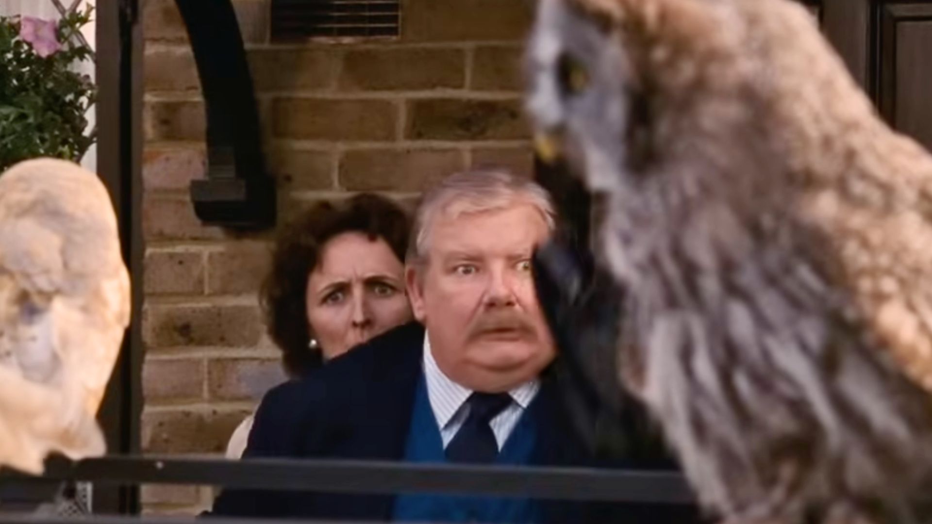 Dursleys receiving too many owl posts | Image Via: Warner Bros. Pictures