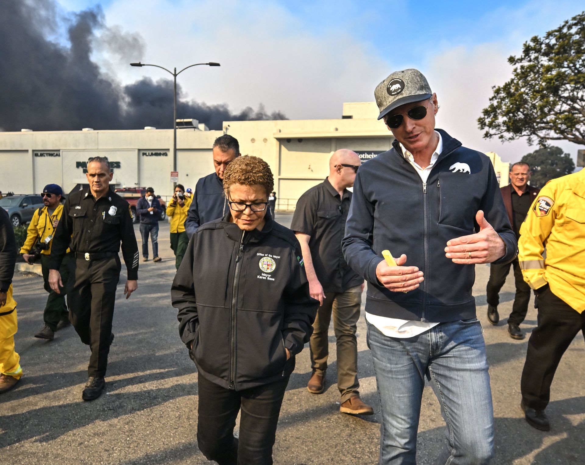 Powerful Winds Fuel Multiple Fires Across Los Angeles Area - Source: Getty