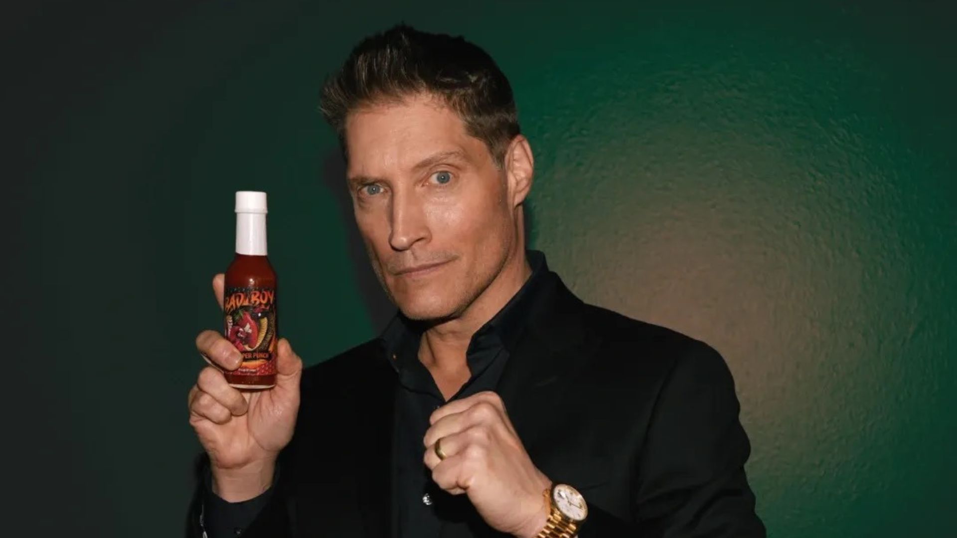 Sean Kanan and Bad Boy Hot Sauce | Image Sauce: Gigi Vega