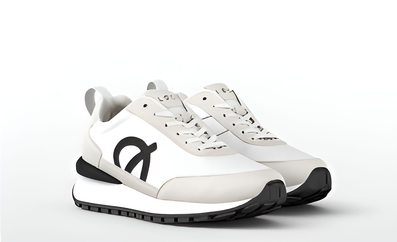 Loci Fusion White sneakers (image via Lociwear.com)