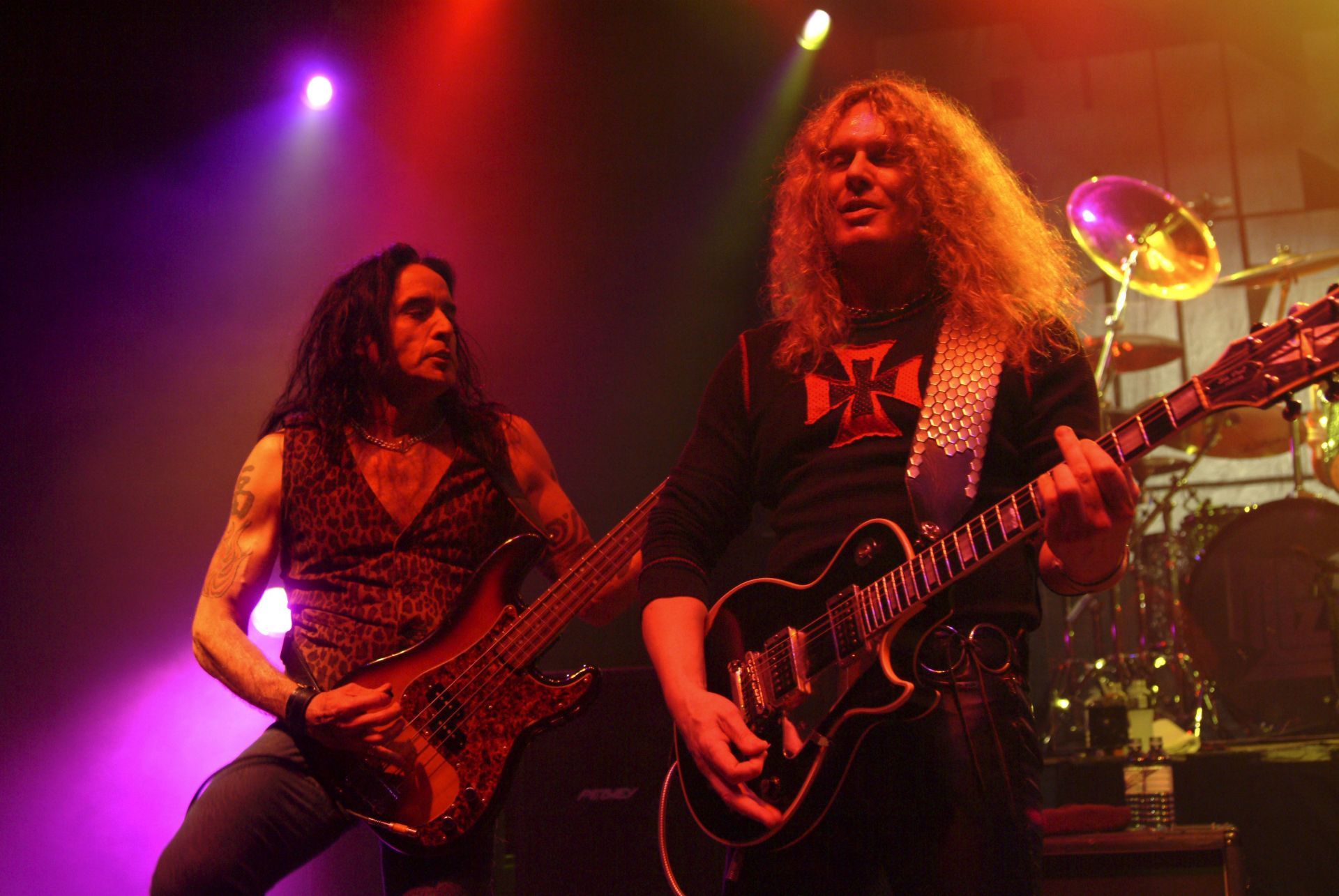 Photo of John SYKES and Marco MENDOZA and THIN LIZZY - Source: Getty