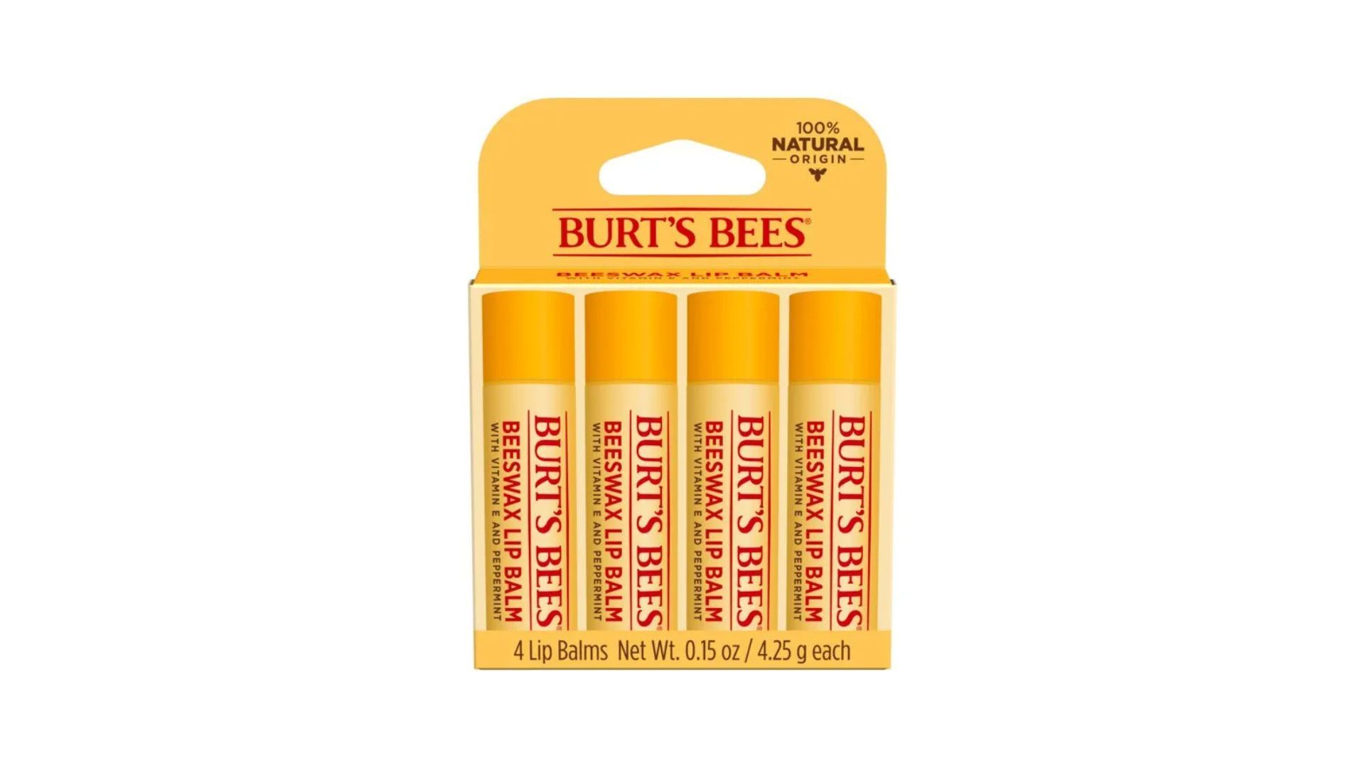 Beeswax Lip Balm (Image via burtsbees.com) hEnter caption