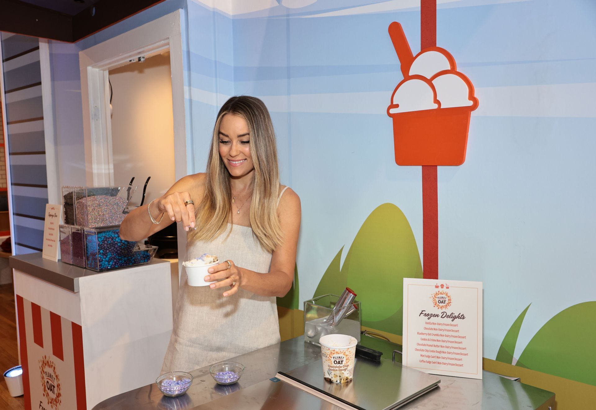 Lauren Conrad Partners With Planet Oat To Launch The Planet Oat Marketplace Pop-Up - Source: Getty