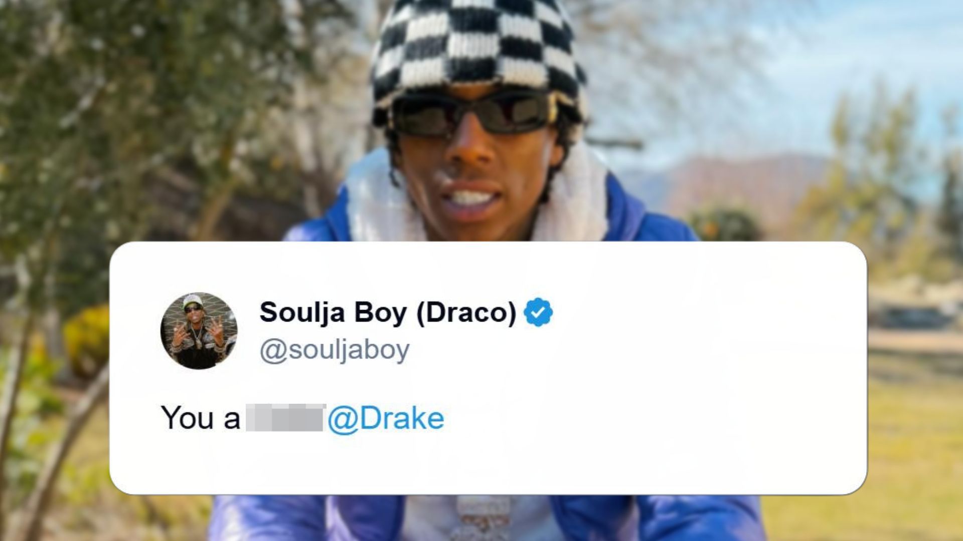 Soulja Boy has called out Drake in one of his recent X posts (Image via Instagram/@souljaboy)