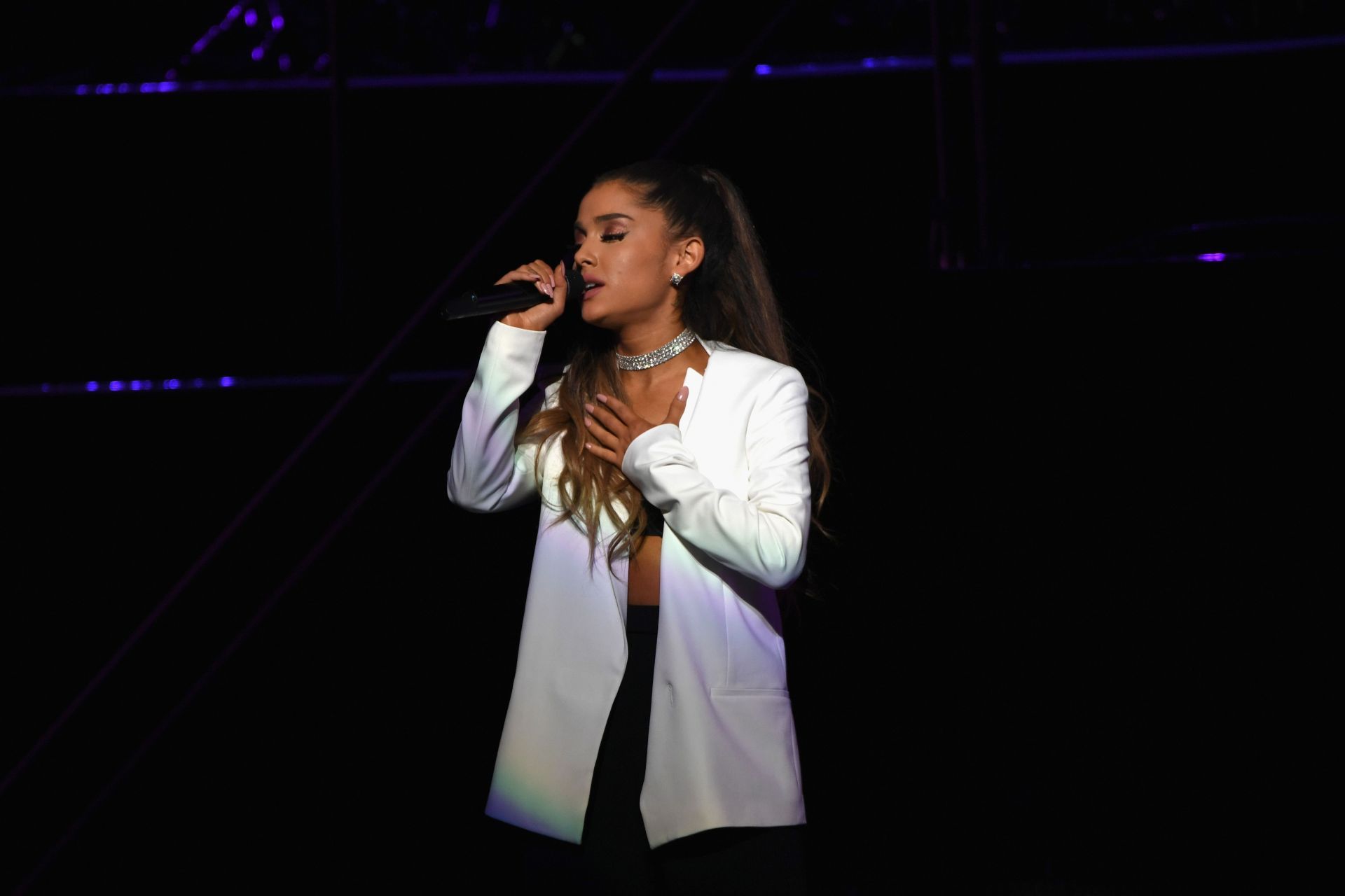 T-Mobile Arena Opening Celebration Concert With Nicki Minaj &amp; Special Guest Ariana Grande - Source: Getty