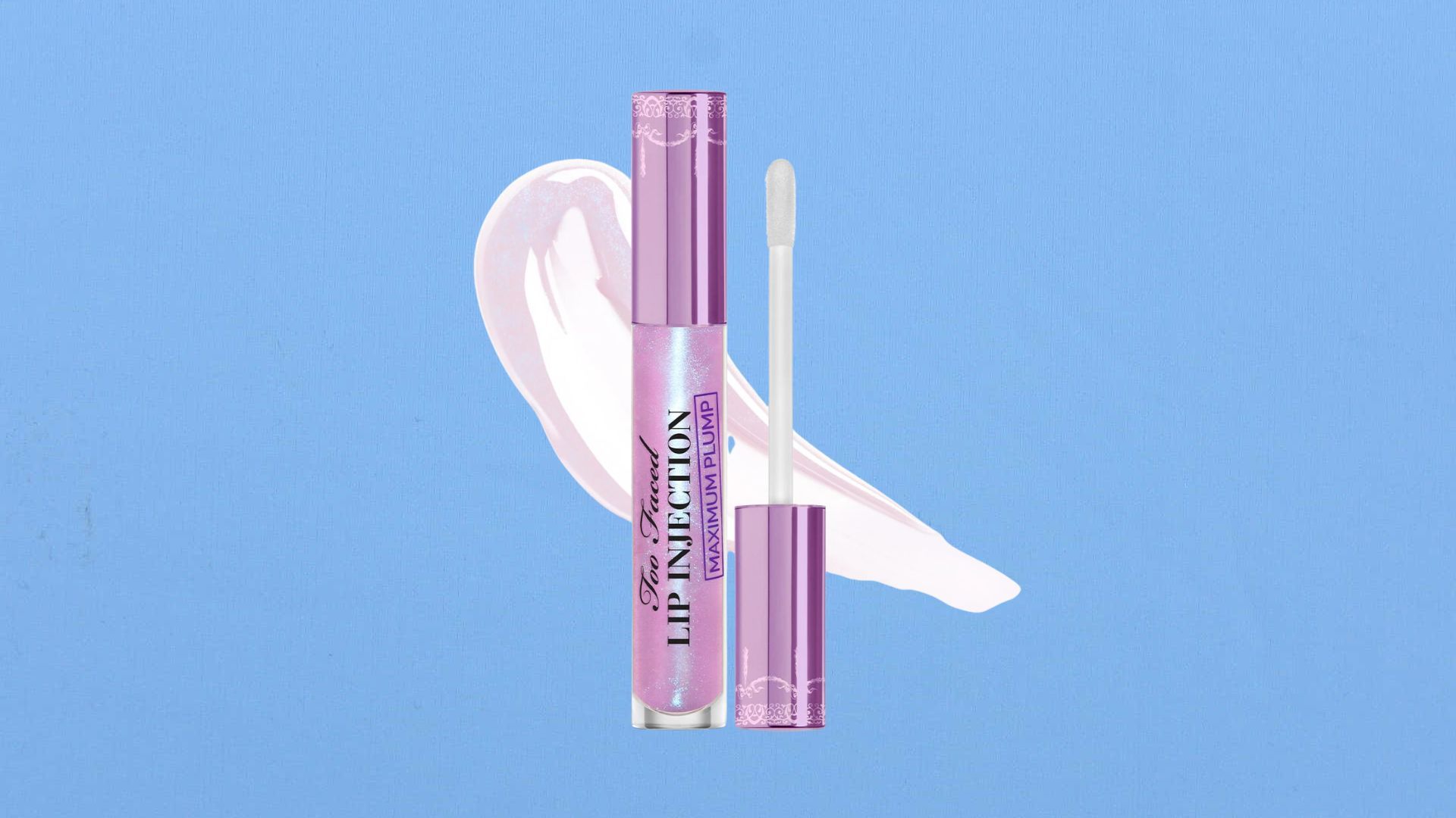 Lip Injection Maximum Plump Extra Strength Hydrating Lip Plumper Gloss (Image via Too Faced)