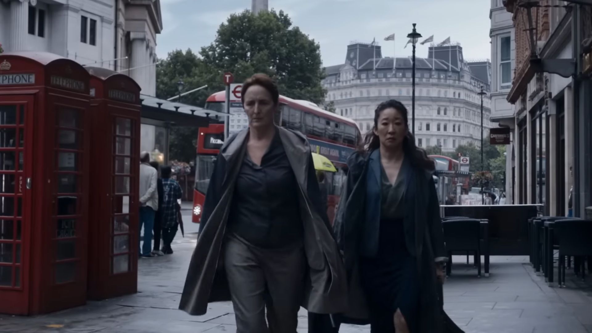Still from Killing Eve (Image via BBC)